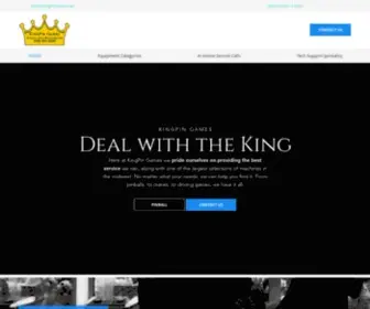 Kingpingames.net(Pinball Machines) Screenshot