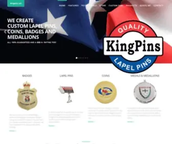 Kingpins.net(KingPins Custom Designed Service) Screenshot