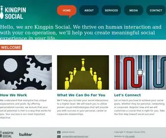 Kingpinsocial.com(Social, Networking & Dating) Screenshot