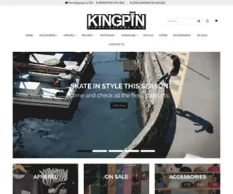 Kingpinstore.com(Kingpin) Screenshot