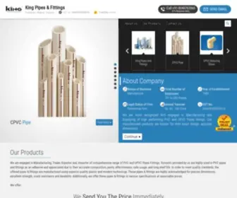 Kingpipeandfittings.com(King Pipes & Fittings) Screenshot