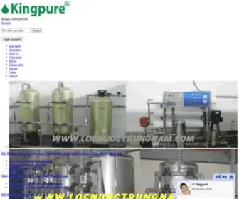 Kingpure.com.vn(Dây) Screenshot