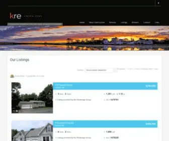 Kingrealestate.com(King Real Estate) Screenshot