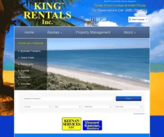 Kingrentals.com(King Rentals) Screenshot