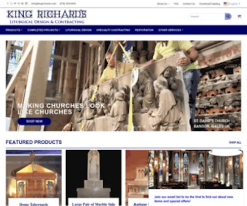 Kingrichards.com(King Richards) Screenshot