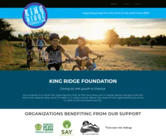 Kingridgefoundation.org(King Ridge Foundation) Screenshot