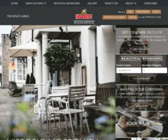 Kings-Hotel-Woodstock.co.uk(The King's Arms) Screenshot