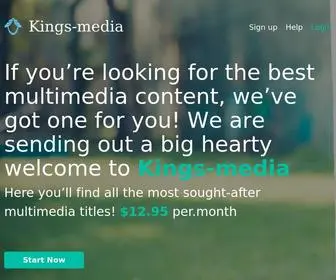 Kings-Media.net(Unlimited Multimedia) Screenshot