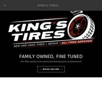 Kings-Tires.com(About Us) Screenshot