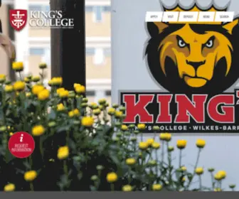 Kings.edu(King's College) Screenshot