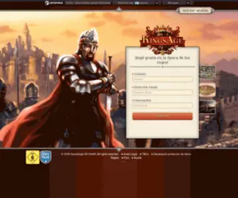 Kingsage.com.ar(KingsAge) Screenshot