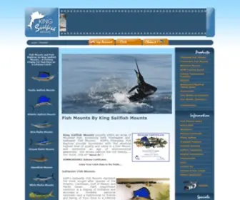 Kingsailfishmounts.com(Fish Mounts by KING SAILFISH MOUNTS...World Class Craftsmanship) Screenshot