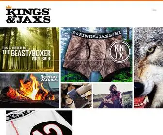 Kingsandjaxs.com(Underwear for Men) Screenshot