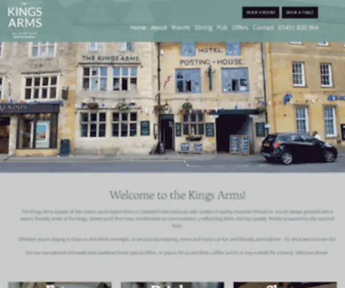 Kingsarmsstow.co.uk(The Kings Arms) Screenshot