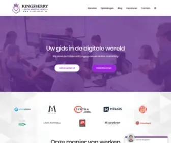 Kingsberry.be(Uw gids in de digitale wereld) Screenshot