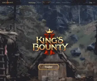 Kingsbountygame.com(King's Bounty II) Screenshot