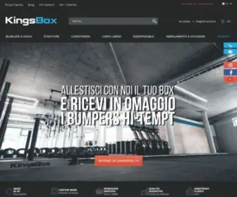 Kingsbox.it(Attrezzatura per Fitness Funzionale) Screenshot