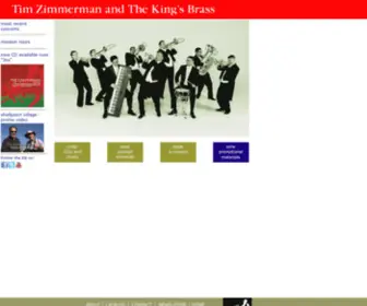 Kingsbrass.org(Tim Zimmerman & the King's Brass) Screenshot