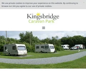 Kingsbridgecaravanpark.co.uk(Kingsbridge Caravan Park) Screenshot