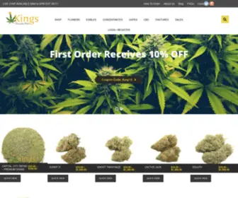 Kingscannabisclub.com(Kingscannabisclub) Screenshot