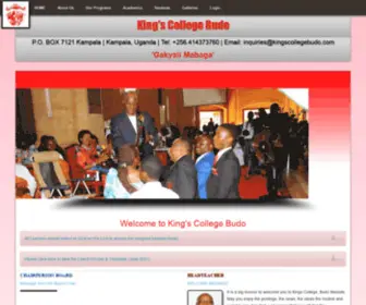 Kingscollegebudo.com(Our Official School Website. The King's College Budo website) Screenshot