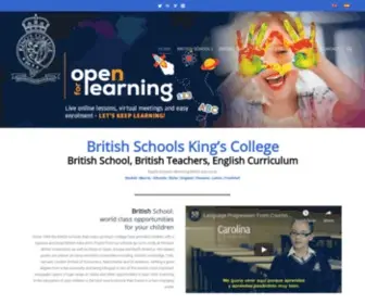 Kingscollegeschools.org(British Schools King's College) Screenshot