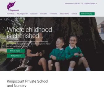 Kingscourt.org.uk(Kingscourt School and Nursery) Screenshot