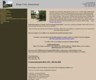 Kingscovecondos.com(Kings Cove Association) Screenshot