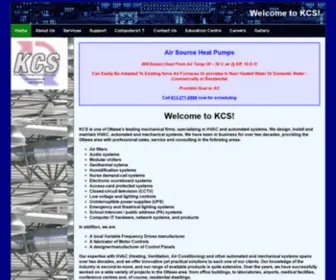 Kingscross.net(KCS Ottawa HVAC Products and Servicing) Screenshot