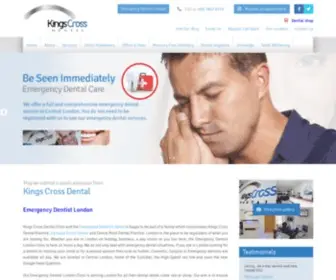 Kingscrossdental.co.uk(Emergency Dentist London Kings Cross Dental Clinic) Screenshot