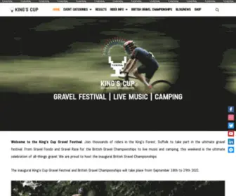 Kingscupgravel.com(King's Cup Gravel Festival) Screenshot