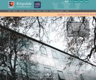 Kingsdalefoundationschool.org.uk(Kingsdale Foundation School) Screenshot