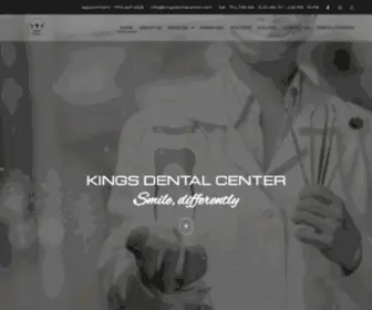 Kingsdentalcenter.com(Best Dental Center in Qatar) Screenshot