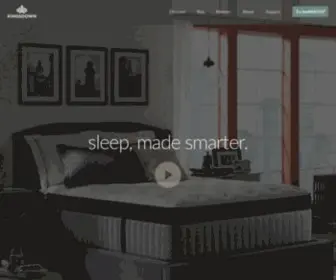 Kingsdown.com(We are the only mattress maker) Screenshot