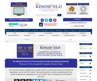 Kingsfieldcomputers.co.uk(Kingsfield Computer Products Ltd) Screenshot