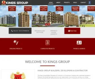 Kingsgroup.com.pk(Best Construction Company In Pakistan) Screenshot