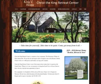 Kingshouse.com(Christ the King Retreat Center) Screenshot