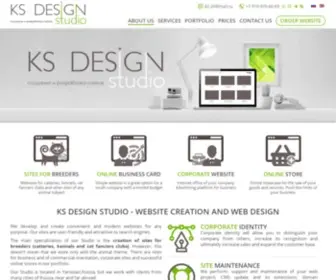 Kingsize-Design.ru(Создание сайта для питомника кошек) Screenshot