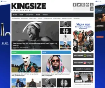 Kingsizemag.se(Svensk) Screenshot
