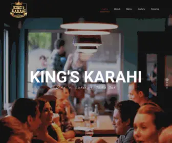 Kingskarahi.com(King's karahi) Screenshot