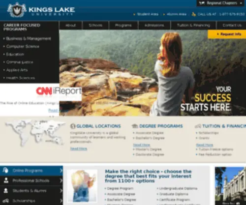 Kingslakeuniversity.org(Kingslakeuniversity) Screenshot