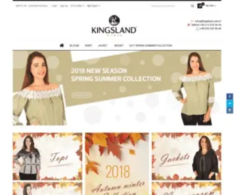 Kingsland.com.tr(Toptan büyük beden giyim) Screenshot