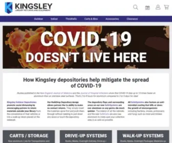 Kingsley.com(Library Book Drops) Screenshot