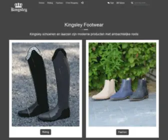 Kingsleyfootwear.eu(Kingsley Boots) Screenshot