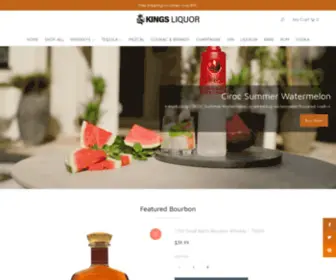 Kingsliquorusa.com(Kings Liquor) Screenshot