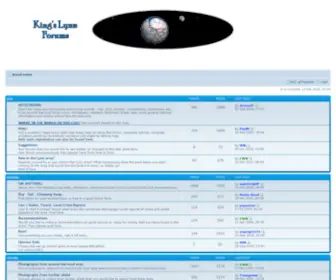 Kingslynn-Forums.co.uk(King's Lynn and area Forums) Screenshot