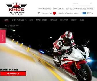 Kingsmotorcyclefairings.com(OEM Fit Motorcycle Fairings) Screenshot