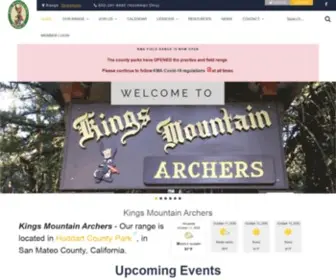 Kingsmountainarchers.org(Kings Mountain Archers) Screenshot