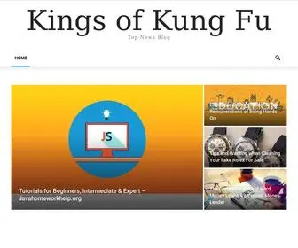 Kingsofkungfu.com(Kings of kung fu) Screenshot