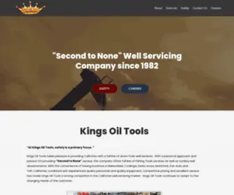 Kingsoiltools.com(Kings Oil Tools) Screenshot